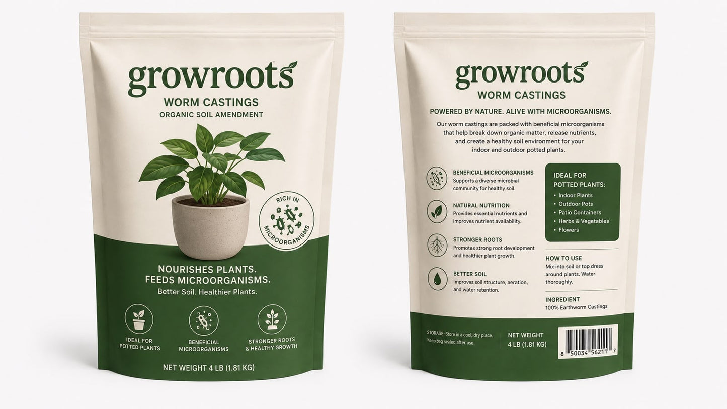 Growroots Worm Castings
